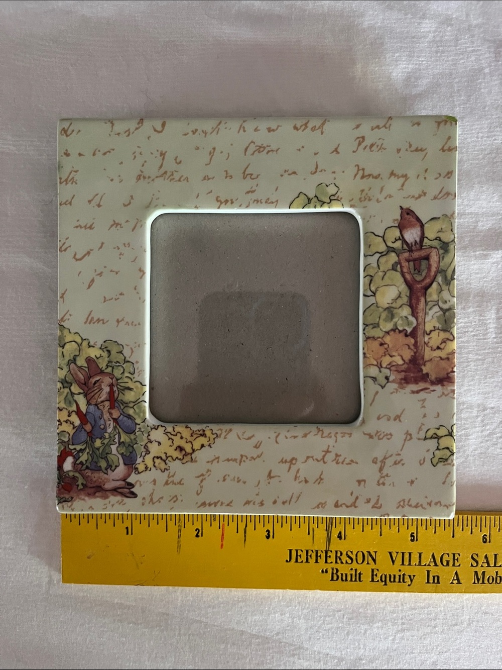 Peter Rabbit Storybook Bunny Square Photo Frame - Picture 9 of 10